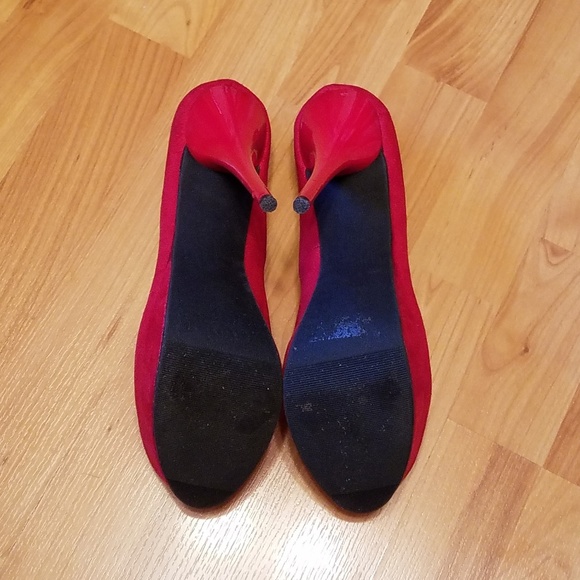 CHARLOTTE RUSSE | red platform stiletto💄 heels - Picture 2 of 7